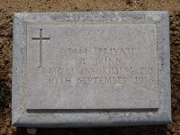 Struma Military Cemetery - Dunn, P